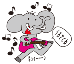 Strange animal stickers sticker #9571156