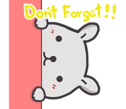 Merry Rabbit sticker #9572112