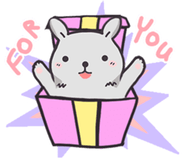 Merry Rabbit sticker #9572141