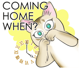 LOVE YOUR SINGAPURA! STICKER 4 CAT LOVER sticker #9572175