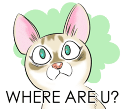 LOVE YOUR SINGAPURA! STICKER 4 CAT LOVER sticker #9572179