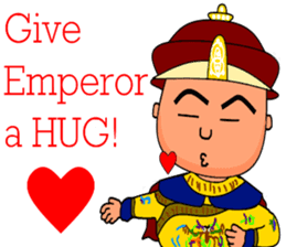Emperor's commands (English version) sticker #9572406