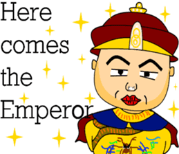 Emperor's commands (English version) sticker #9572423
