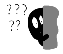 Small black man III sticker #9572502