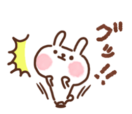 Little rabbit/onomatopoeia Ver. sticker #9572837