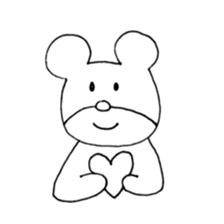 polar bear shirokuma sticker #9573560