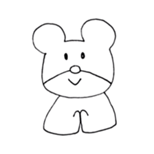 polar bear shirokuma sticker #9573561