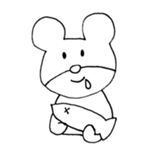 polar bear shirokuma sticker #9573564