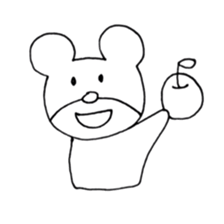 polar bear shirokuma sticker #9573565