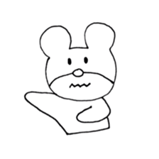 polar bear shirokuma sticker #9573566