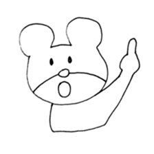 polar bear shirokuma sticker #9573567