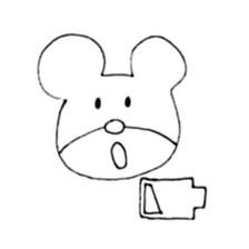 polar bear shirokuma sticker #9573568