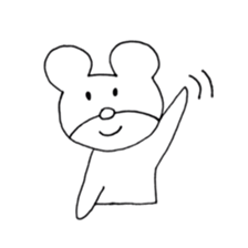 polar bear shirokuma sticker #9573572