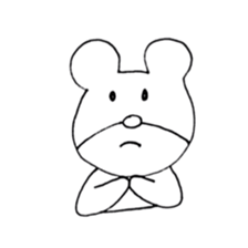 polar bear shirokuma sticker #9573574
