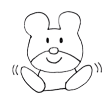 polar bear shirokuma sticker #9573575