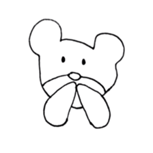 polar bear shirokuma sticker #9573576