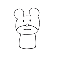 polar bear shirokuma sticker #9573579