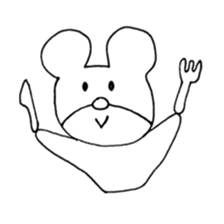 polar bear shirokuma sticker #9573580