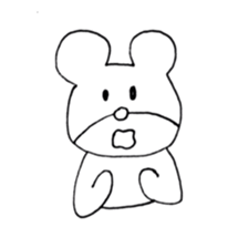 polar bear shirokuma sticker #9573588