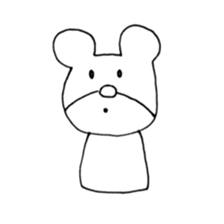polar bear shirokuma sticker #9573589