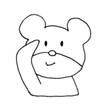polar bear shirokuma sticker #9573591