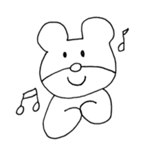 polar bear shirokuma sticker #9573592