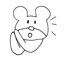 polar bear shirokuma sticker #9573593