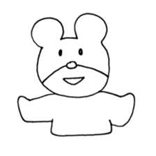 polar bear shirokuma sticker #9573594