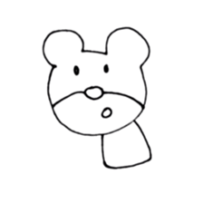 polar bear shirokuma sticker #9573595