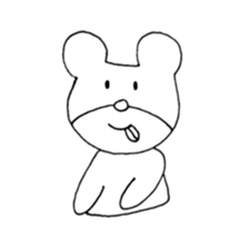 polar bear shirokuma sticker #9573596
