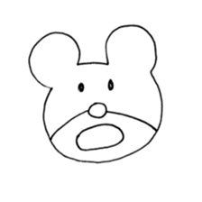 polar bear shirokuma sticker #9573597