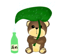 bear like sake sticker #9573695