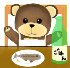 bear like sake sticker #9573711