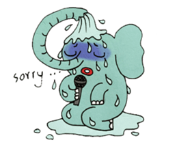 Elephant Juice sticker #9573825