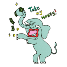 Elephant Juice sticker #9573834