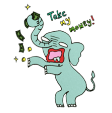 Elephant Juice sticker #9573834