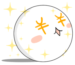 Round... sticker #9574415