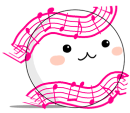 Round... sticker #9574419