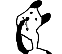 Blend a panda into the background sticker #9574861