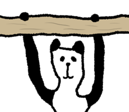 Blend a panda into the background sticker #9574877