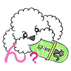 chi-san's spike sticker