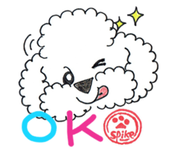 chi-san's spike sticker sticker #9574913