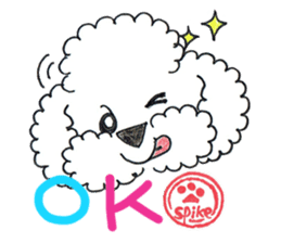 chi-san's spike sticker sticker #9574913