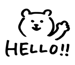 The Kawaii Bear sticker #9575000