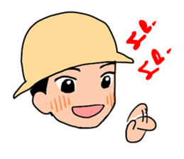 elephant and the driver (Thai language) sticker #9575548