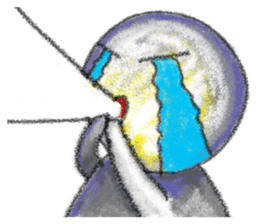 yellow moon boy sticker #9575991