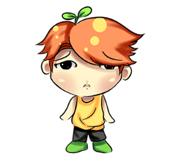 Min Mini The Orange Boy sticker #9577066