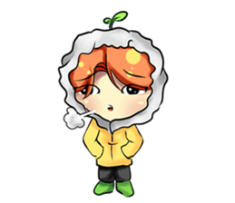 Min Mini The Orange Boy sticker #9577074