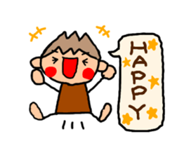 Brown kun  2 sticker #9577194