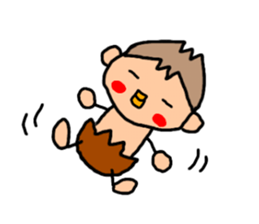 Brown kun  2 sticker #9577197